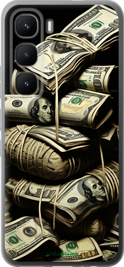 Силиконовый чехол Big money для Infinix Hot 60 Pro - 5666u-4126 изображение 