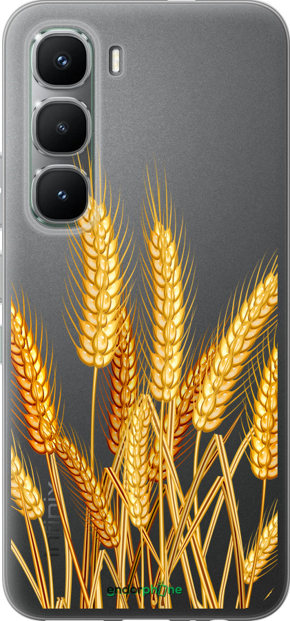 Силіконовий чехол Колоски пшениці для Infinix Hot 60 Pro - 5866u-4126 изображение 