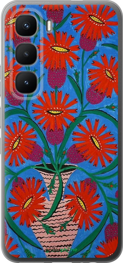 Силиконовый чехол Примаченко для Infinix Hot 60 Pro - 5909u-4126 изображение 