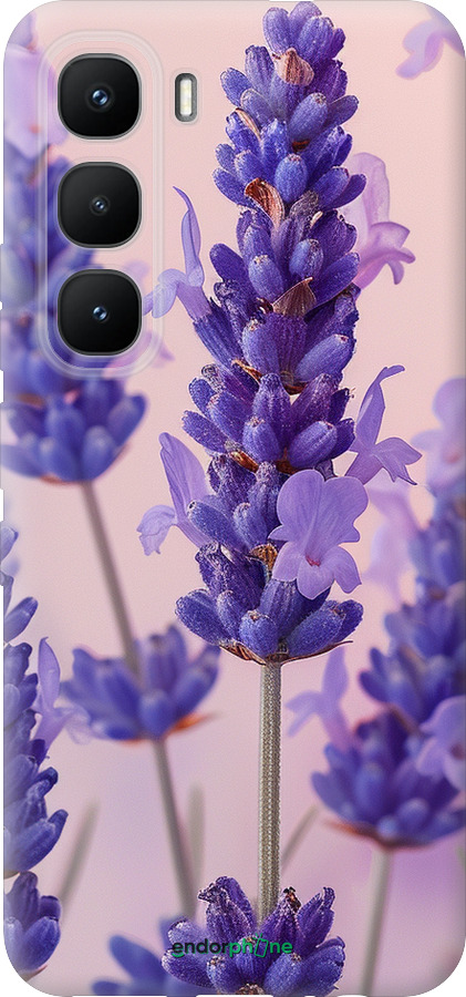 Силиконовый чехол Лаванда для Infinix Hot 60 Pro - 6037u-4126 изображение 