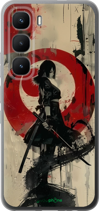 Силиконовый чехол Боевое искусство для Infinix Hot 60 Pro - 6126u-4126 изображение 