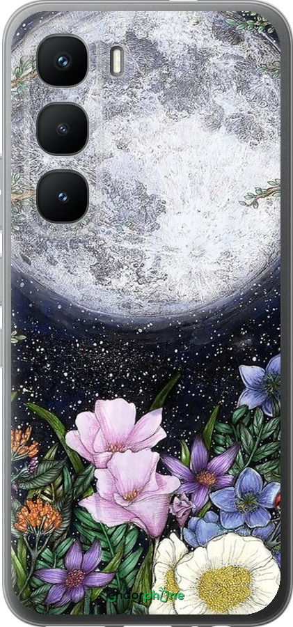 Силиконовый чехол Полночь в саду II для Infinix Hot 60 Pro - 6424u-4126 изображение 