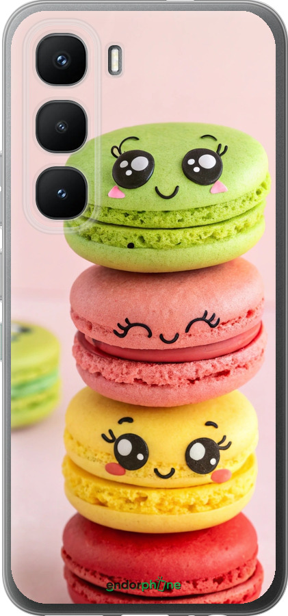 Силиконовый чехол Печенье для Infinix Hot 60 Pro - 6693u-4126 изображение 