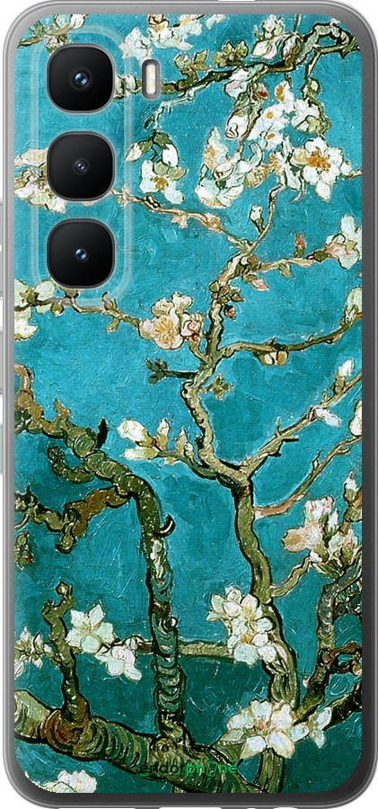 Силиконовый чехол Винсент Ван Гог. Сакура для Infinix Hot 60 Pro - 841u-4126 изображение 