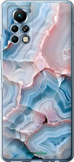 Силиконовый чехол Мрамор для Infinix Note 11 Pro - 6306u-2865 изображение 