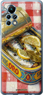 Силиконовый чехол 'Vintage Sardine Tin Phone' для Infinix Note 11 Pro изображение 4