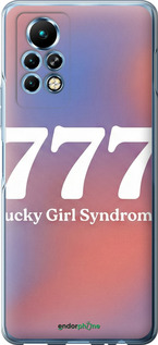 Силиконовый чехол 'Aesthetic Aura Gradient 777 Lucky Energy' для Infinix Note 11 Pro изображение 3