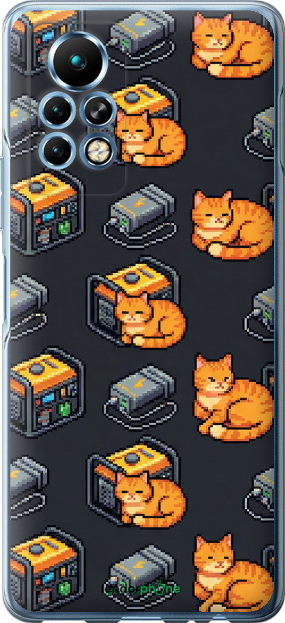 Силиконовый чехол Autonomous Zone для Infinix Note 11 Pro - 6771u-2865 изображение 