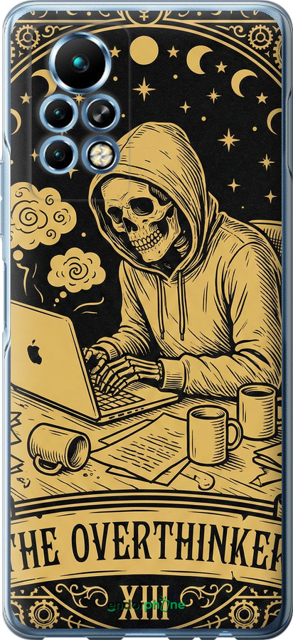 Силіконовий чехол The Overthinker для Infinix Note 11 Pro - 6774u-2865 изображение 