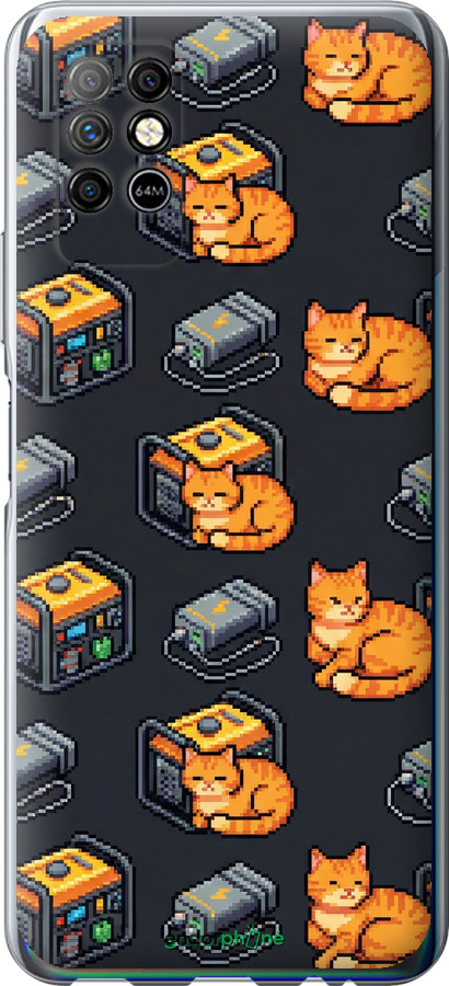 Силіконовий чехол Autonomous Zone для Infinix Note 8 - 6771u-2710 изображение 