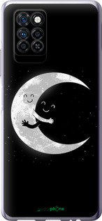 Силиконовый чехол Лунные объятия для Infinix Note 10 Pro - 6508u-2709 изображение 