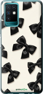 Силиконовый чехол Dark Coquette для Infinix Note 10 - 6765u-2763 изображение 