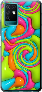 Силиконовый чехол Y2K Jelly Dream для Infinix Note 10 - 6780u-2763 изображение 