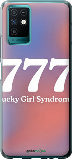 Силиконовый чехол 'Aesthetic Aura Gradient 777 Lucky Energy' для Infinix Note 10 изображение 3