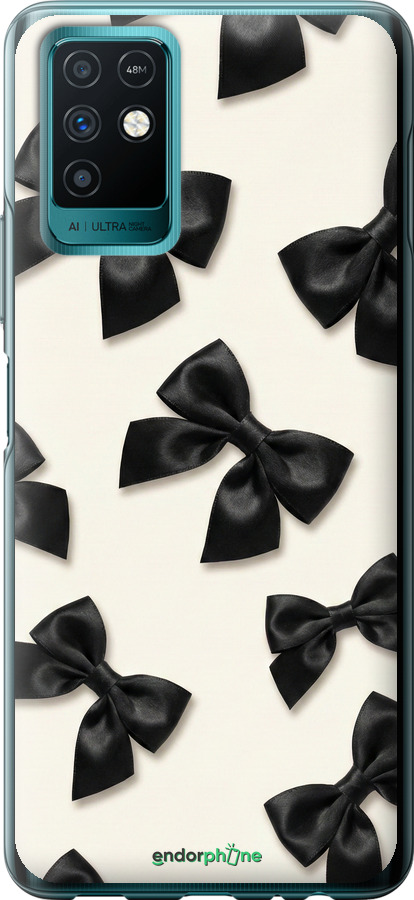 Силиконовый чехол Dark Coquette для Infinix Note 10 - 6765u-2763 изображение 