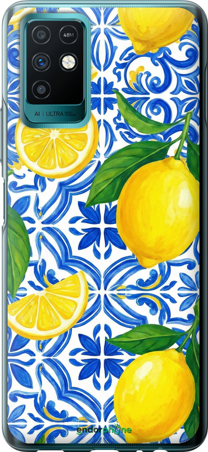 Силиконовый чехол Grocery Girl Italian Summer для Infinix Note 10 - 6766u-2763 изображение 