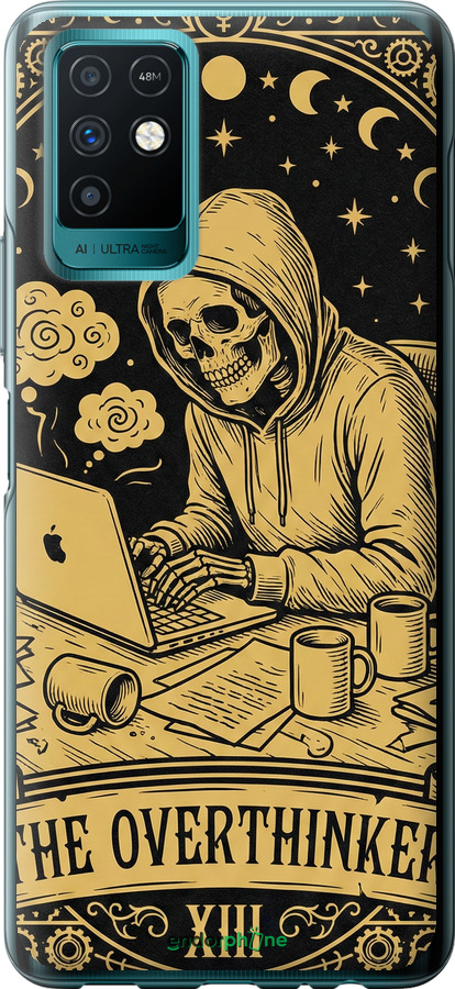Силиконовый чехол The Overthinker для Infinix Note 10 - 6774u-2763 изображение 