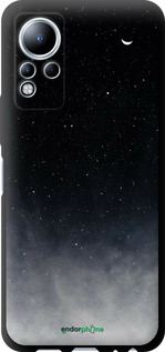 TPU чехол Голубые облака, Голубая луна для Infinix Note 11 - 6396b-2754 изображение 