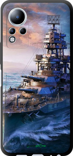 TPU чехол Військовий корабель, world of tanks, wargaming для Infinix Note 12 - 6461b-2927 изображение 