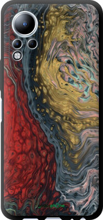 TPU чехол Із зображенням абстрактного живопису для Infinix Note 12 - 6530b-2927 изображение 