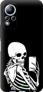 TPU чехол Скелет робить Selfie для Infinix Note 11 - 6535b-2754 изображение 