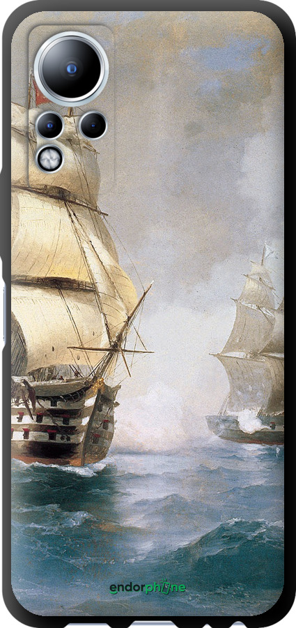 TPU чехол Айвазовский. Корабли для Infinix Note 11 - 160b-2754 изображение 