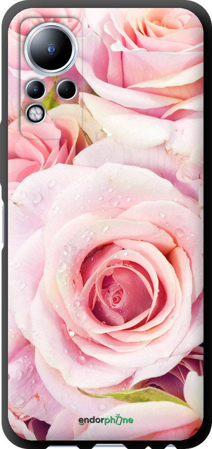 TPU чехол Троянди для Infinix Note 12 - 525b-2927 изображение 