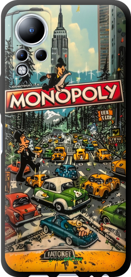 TPU чехол Міський драйв Monopoly для Infinix Note 11 - 6088b-2754 изображение 