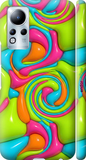 3D пластиковый матовый чехол Y2K Jelly Dream для Infinix Note 11 - 6780m-2754 изображение 