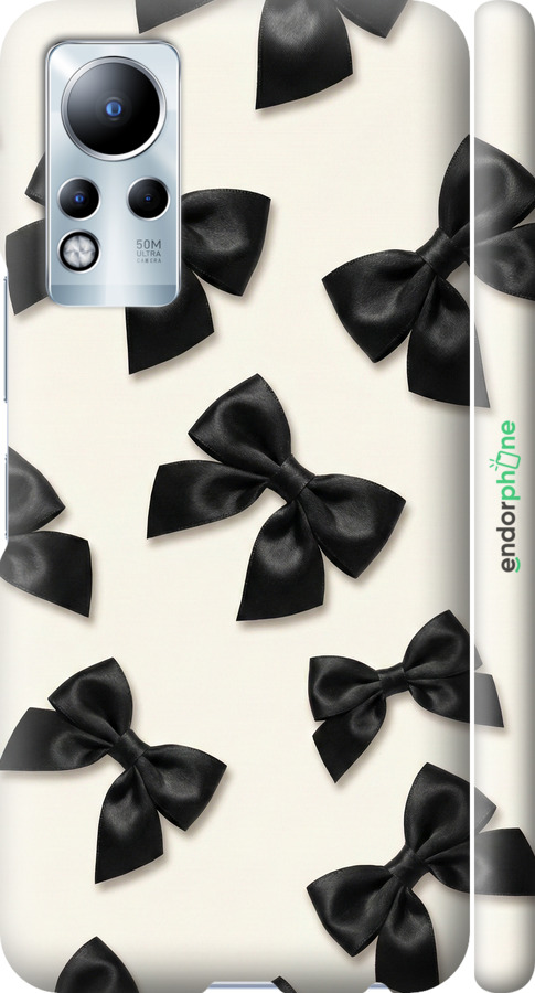 3D пластиковий матовий чехол Dark Coquette для Infinix Note 11 - 6765m-2754 изображение 