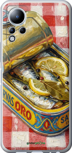 Силіконовий чехол Vintage Sardine Tin Phone для Infinix Note 12 - 6772u-2927 изображение 