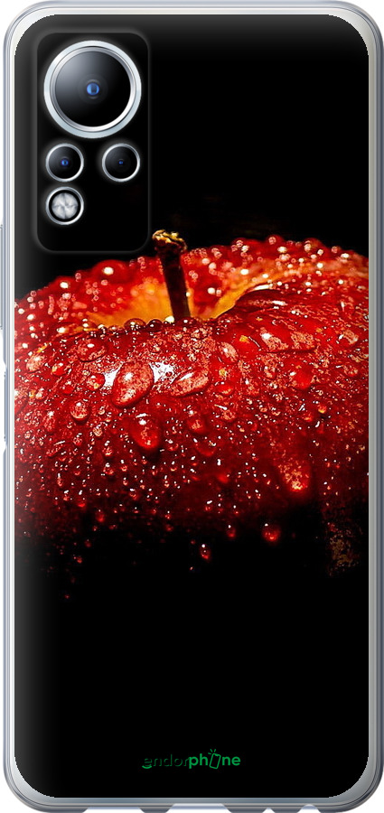 Силіконовий чехол Яблуко для Infinix Note 11 - 6022u-2754 изображение 
