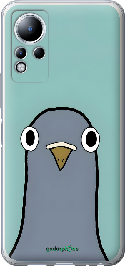 Силіконовий чехол Голубь для Infinix Note 11 - 6388u-2754 изображение 