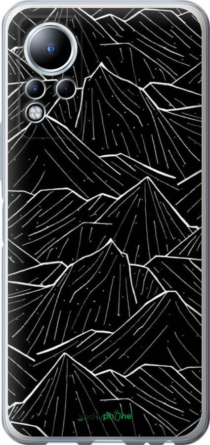 Силиконовый чехол С изображением Темных гор для Infinix Note 12 - 6489u-2927 изображение 