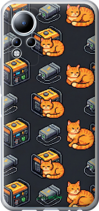 Силіконовий чехол Autonomous Zone для Infinix Note 12 - 6771u-2927 изображение 