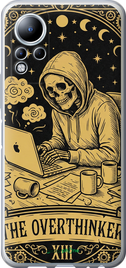 Силіконовий чехол The Overthinker для Infinix Note 12 - 6774u-2927 изображение 