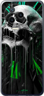 Силіконовий чехол Череп-годинник для Infinix Note 12 (2023) - 4100u-3042 изображение 