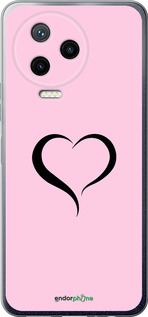 Силиконовый чехол Сердце 1 для Infinix Note 12 (2023) - 4730u-3042 изображение 