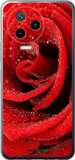 Силиконовый чехол Красная роза для Infinix Note 12 (2023) - 529u-3042 изображение 