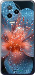 Силиконовый чехол Роса на цветке для Infinix Note 12 (2023) - 6039u-3042 изображение 