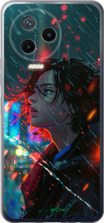Силиконовый чехол Ночные огни для Infinix Note 12 (2023) - 6096u-3042 изображение 