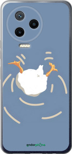 Силиконовый чехол Гусь ныряет для Infinix Note 12 (2023) - 6275u-3042 изображение 