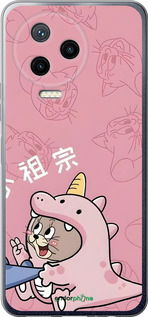 Силиконовый чехол Том и джерри 2 для Infinix Note 12 (2023) - 6359u-3042 изображение 