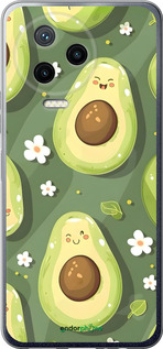 Силиконовый чехол Авокадо для Infinix Note 12 (2023) - 6380u-3042 изображение 
