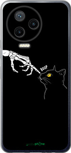 Силіконовий чехол Кішка для Infinix Note 12 (2023) - 6505u-3042 изображение 