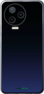 Силіконовий чехол Градієнт у темно-синьому стилі для Infinix Note 12 (2023) - 6542u-3042 изображение 