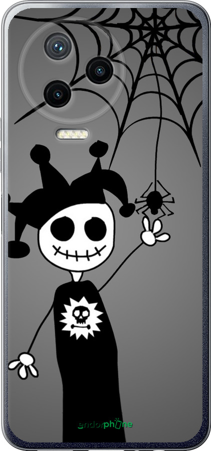 Силиконовый чехол Happy Halloween для Infinix Note 12 (2023) - 1188u-3042 изображение 
