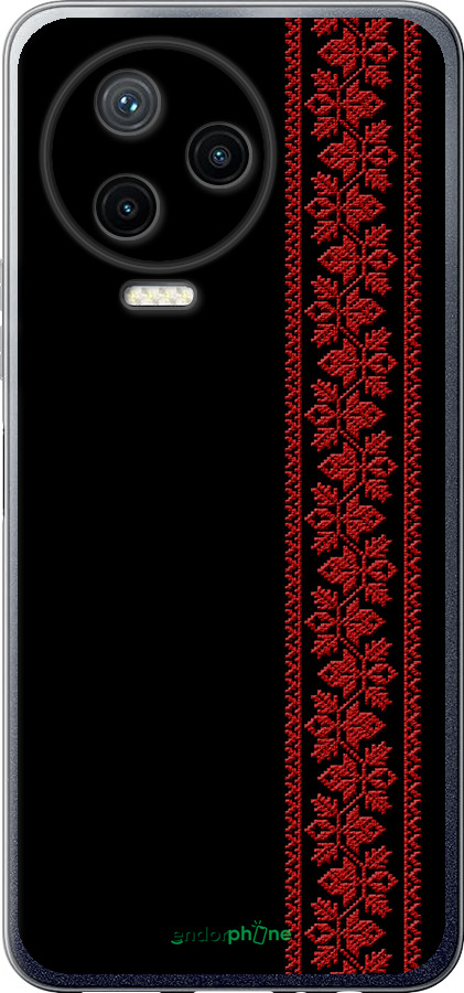 Силіконовий чехол Вишиванка 53 для Infinix Note 12 (2023) - 2041u-3042 изображение 