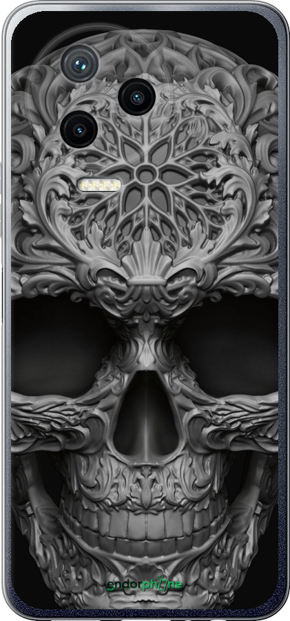 Силіконовий чехол skull-ornament для Infinix Note 12 (2023) - 4101u-3042 изображение 