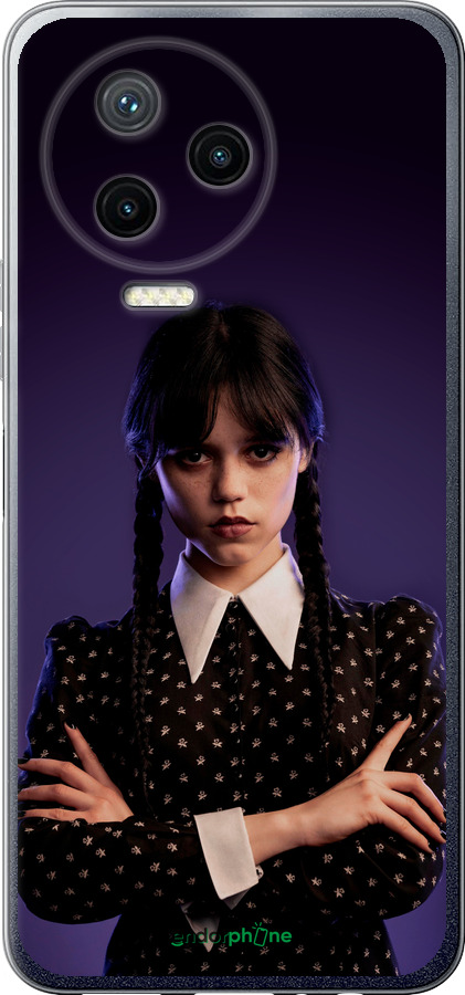 Силіконовий чехол Wednesday v3 для Infinix Note 12 (2023) - 5517u-3042 изображение 